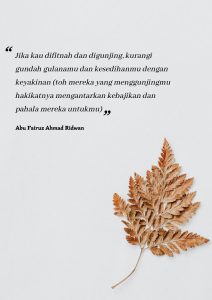 Ketika Engkau Digunjing