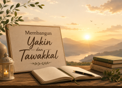 Membangun Yakin dan Tawakkal